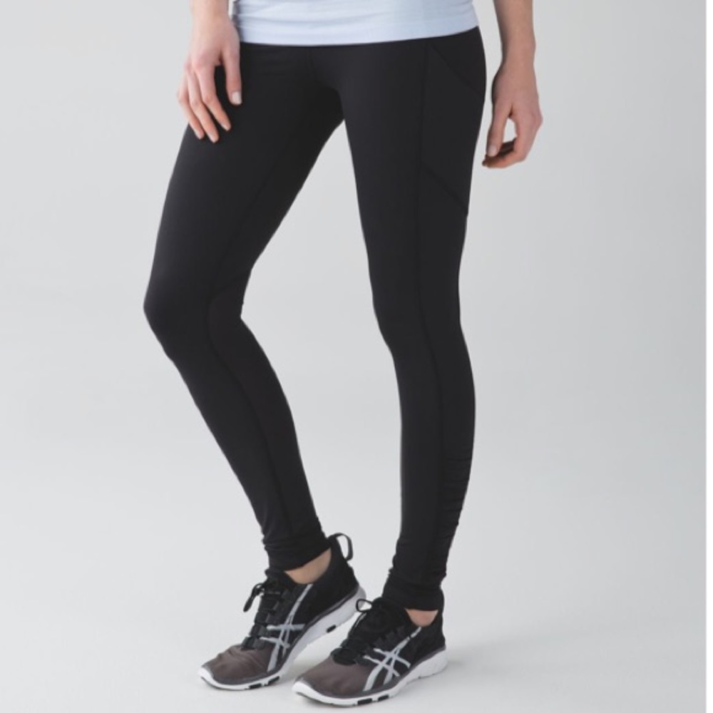 Lululemon Ruched Ankle Speed Tight